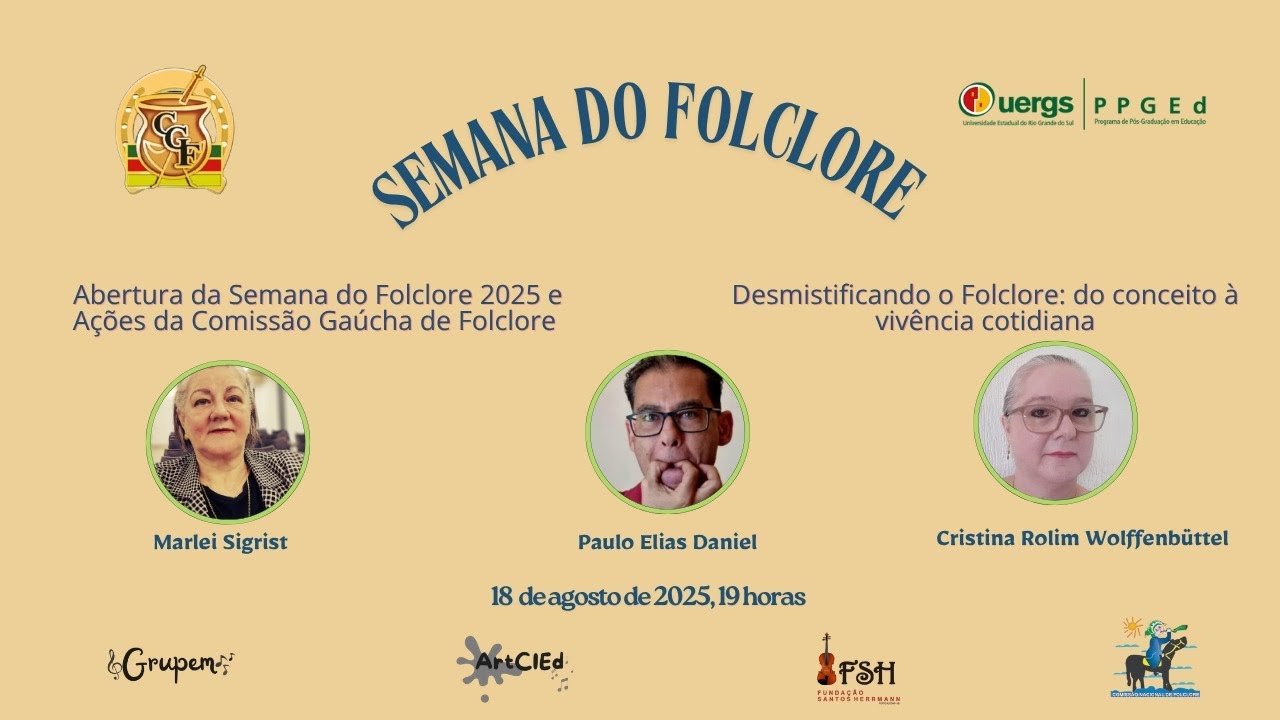 Abertura da Semana do Folclore 2025 e Desmistificando o Folclore - YouTube