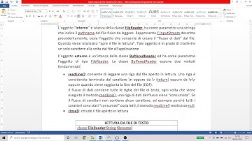 51 File in JAVA scrittura classe TextFile per file di testo