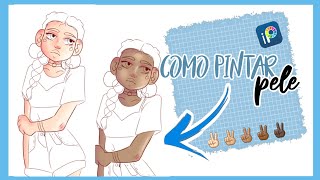 •Como eu pinto pele no ibis paint (Pele escura e clara✌🏻✌🏾)