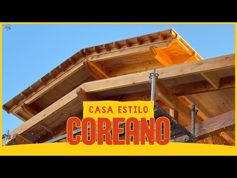 ALEROS frontales en TECHO casa de MADERA