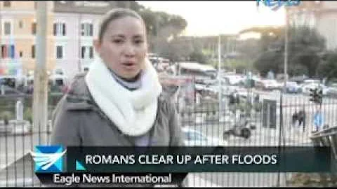 Romans clean up after floods - Angela Benjamin rep...