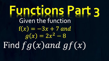 Functions PART 3  || Composite Functions || NSSCO MATH II Namibian Youtuber