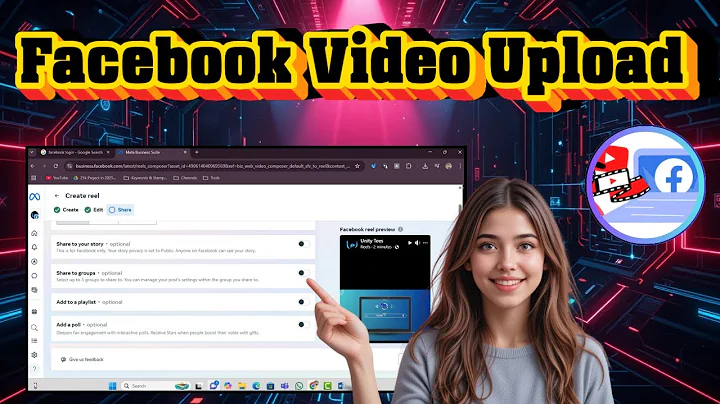 How To Upload Video To Facebook Page From PC Or Laptop - Full Guide