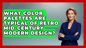What Color Palettes Are Typical Of Retro Mid-Century Modern Design? - Graphic Design Nerd