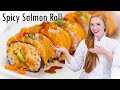 Spicy Salmon Roll - How to Make Sushi and Sushi Rice