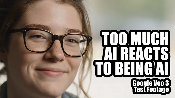 Too Much AI Reacts to Being AI: Google Veo 3 Test Footage #veo3 #ai