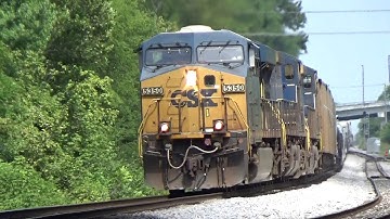 CSX ES40DC 5350 w/ K5LA Leads Manifest Q583-10 on 8/10/20 (SC)