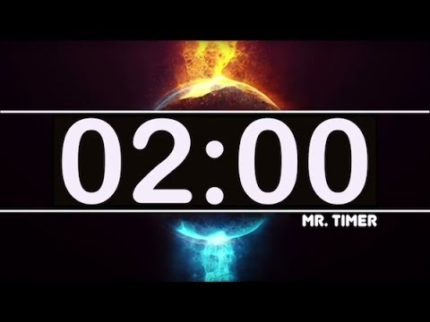 2 Minute Timer with Epic Music! Countdown Clock 2 Minutes, High Energy Cool Timer HD!