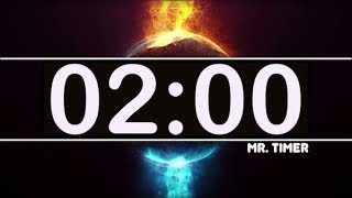 2 Minute Timer with Epic Music! Countdown Clock 2 Minutes, High Energy Cool Timer HD!