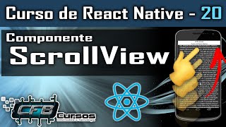 Componente ScrollView em React Native - Curso de React Native - Aula 20