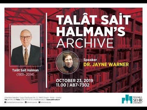 Talât Sait Halman&rsquo;s Archive