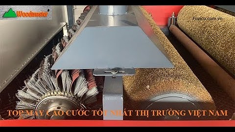 MÁY CÀO CƯỚC 4 Trục 1m Woodmaster giá tốt nhất thị trường