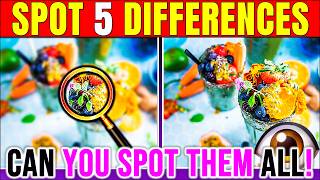 Spot 5 Differences | Genius Level Required 🧩 | Bonyad Quiz