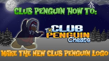 How to Make the NEW Club Penguin Logo (in Photoshop) Graphic Tutorial [HD]