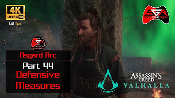 Assassins Creed Valhalla Gameplay - Part 44 Defensive Measures [4K UHD Xbox Series X]