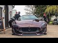 Mat Armstrong’s Maserati At Caffeine And Machine Tuesday 13th April