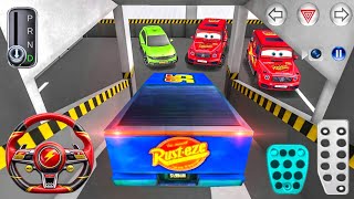 Tesla McQueen Car Parking Challenge Garage - 3D Driving Class Game - Android Gameplay #7 screenshot 4