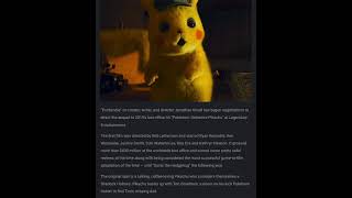 Pokémon Detective Pikachu 2 Announced