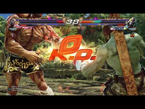Raijin Bryan VS Raijin Fahkumram Laggy PS4 Version 5 Tekken 7 20221129152659