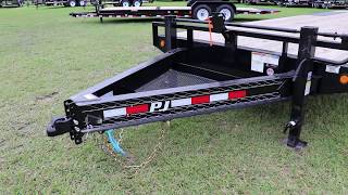 7x16 PJ Trailers | Flatbed Trailer
