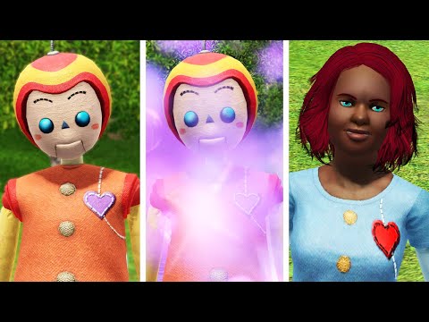 Видео: Игрушка стала ЧЕЛОВЕКОМ?! The Sims 3