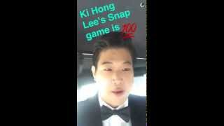 150920 Netflix Snapchat Story Cut - Kihong On The Party Bus