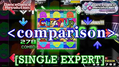 【DDR CS / AC】 Curry Up [EXPERT] 譜面比較 Comparison