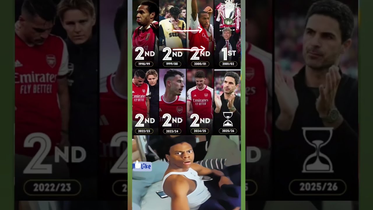  Arsenal S Second Place Curse Will 2025 26 Finally Be Their Year
