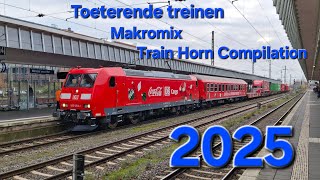 Download Lagu Toeterende treinen | Makromix | Train horn compilation 2025 MP3
