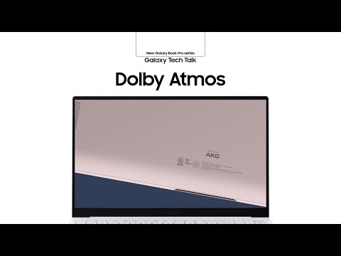 [갤럭시 토크] 개발자가 소개하는 갤럭시 북 프로 시리즈의 강점 ⑩ 돌비 아트모스(Dolby <strong>Atmos</strong>)