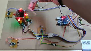 Density based Traffic Signals 🚦 controlling using Arduino UNO