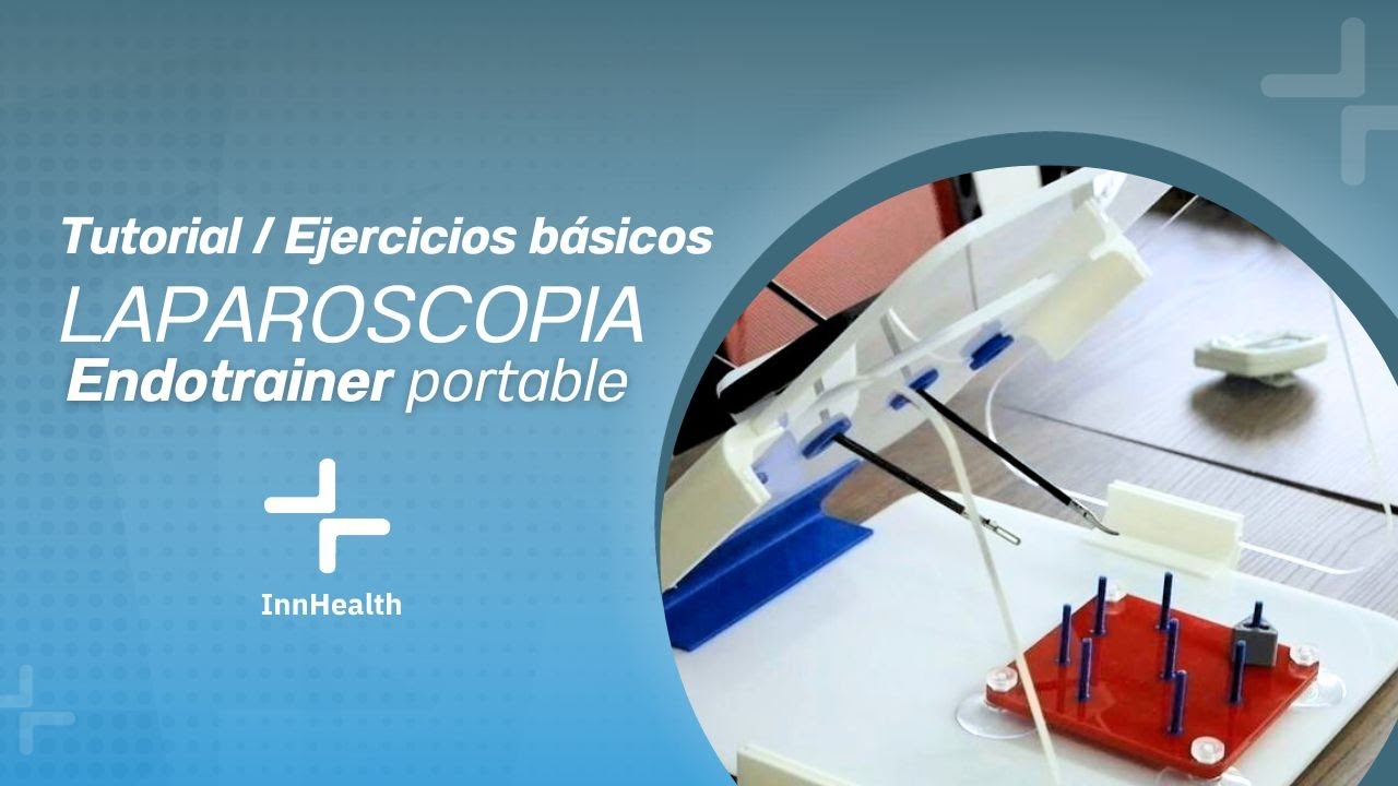 Tutorial ejercicios b sicos laparoscopia endotrainer portable youtube