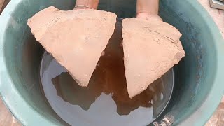 Asmr.Bombastic dairy milk dirt full smashing video in water full  requested by@sidrana-0 