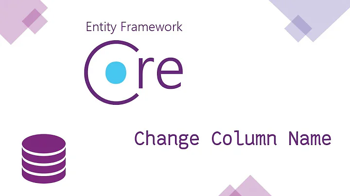 [Arabic] Entity Framework Core -14 Change Column Name