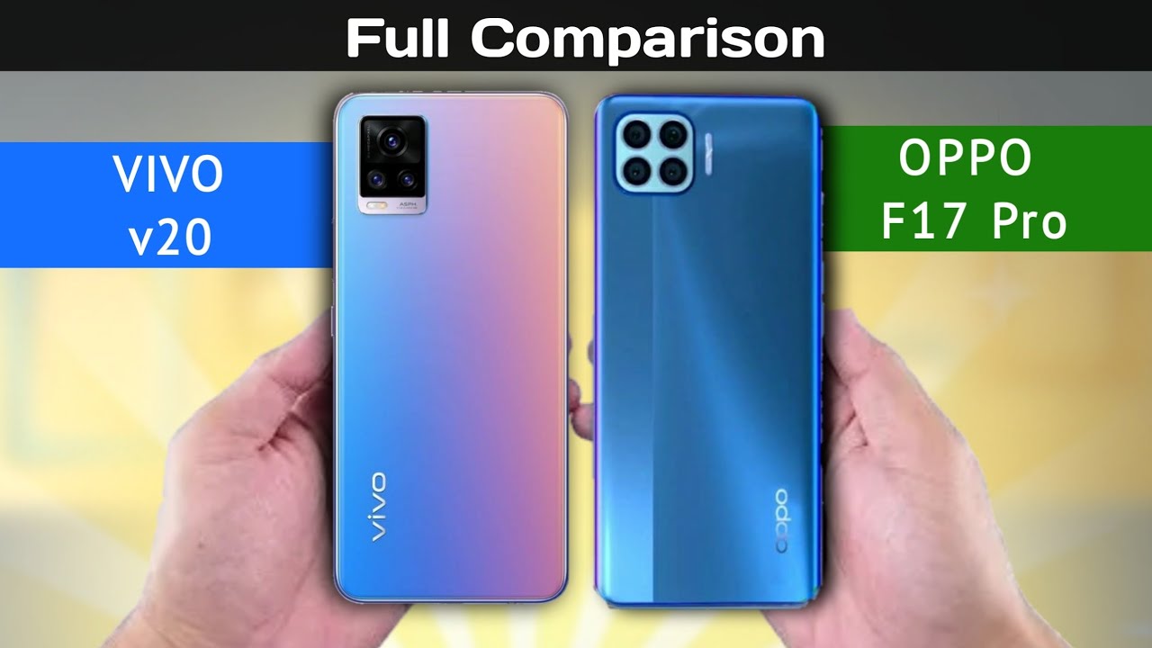 vivo v20 vs Oppo F17 Pro - Full Comparison Hindi