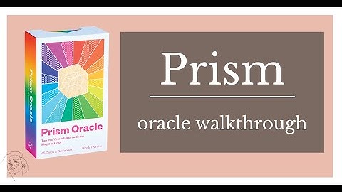 Prism Oracle Walkthrough