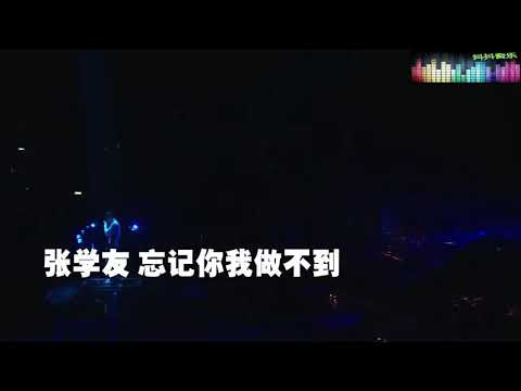 张学友演唱会—忘记你我做不到