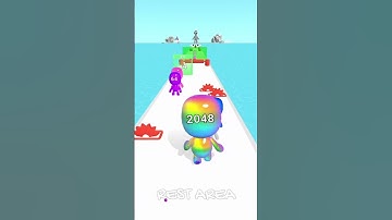 REN, VOEG SAMEN EN WORD EEN MONSTER 🏃‍♂️🔥 #manrunner2048 #casualgames #runnergame #crazygame