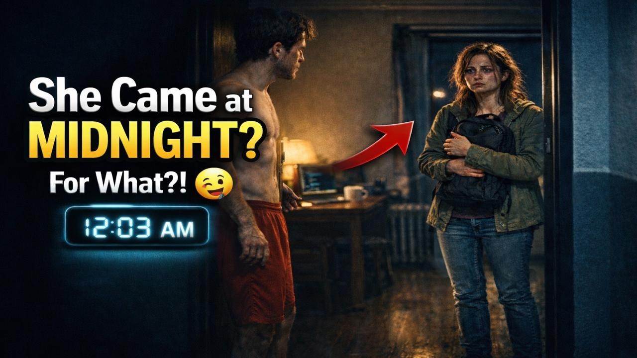 She Came at MIDNIGHT?😳 -For what?! — She Was Fleeing--I Wasn’t Ready for What Happened Next