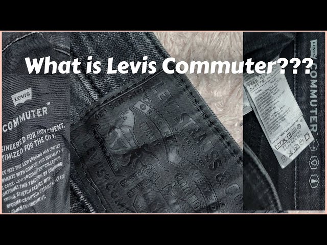 Raw Denim For Cyclists - Levi's 511 Commuter Jeans