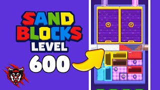 Sand Blocks Drop Puzzle Level 600 Game Walkthrough