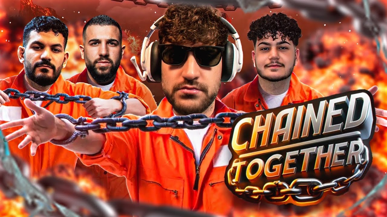 ICH SPIELE ZUM ERSTEN MAL CHAINED TOGETHER⛓️ mit Mert, Ediz & Rohat😂 RAGES, LOSTE CALLS UND MEHR!