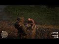 Red Dead Redemption 2 Exposing homeless man