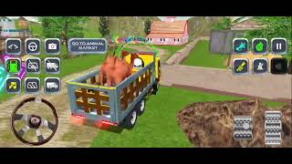 Extreme Zoo Animal Transport Truck Driving | Dangerous Offroad Mission! 🦁🚛 screenshot 5