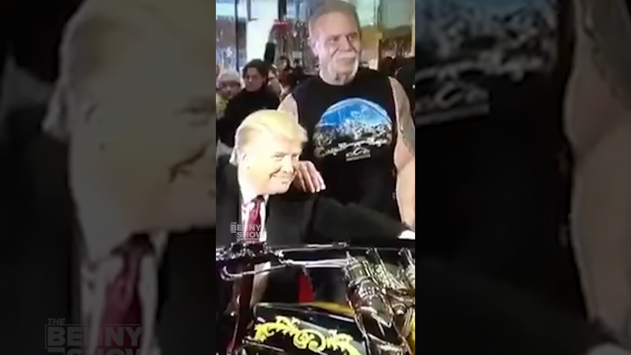 Trump Orders Custom 24k Gold Motorcycle 🏍️