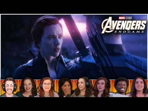 BEST 'BLACK WIDOW SACRIFICES HERSELF' Movie Reactions / Avengers: Endgame (2019)