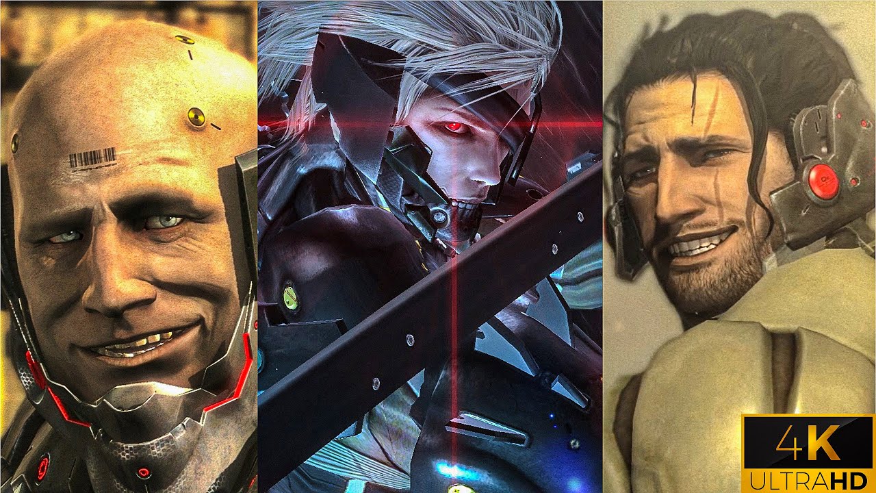 Metal Gear Rising RevengeanceAll Boss Fights4K YouTube