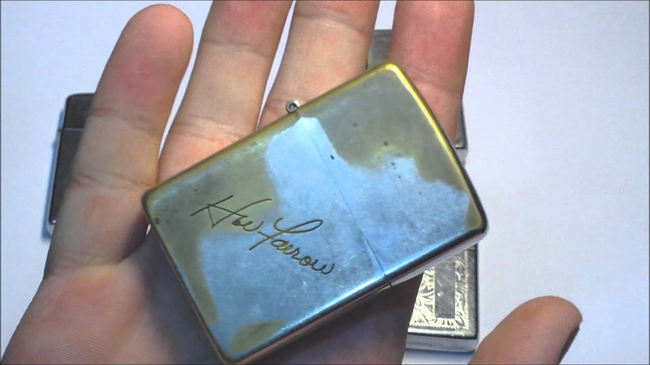 Vintage Zippo collection update 26052012 YouTube
