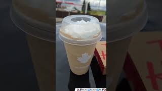 The Tim Hortons Iced Capp is so much better in Canada than in the USA. I love it! #youtube #canada screenshot 5