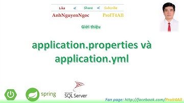 ☕3.2. application.properties và application.yml, Spring Boot